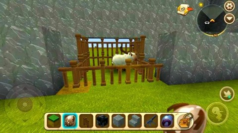 迷你世界怎么引诱狼