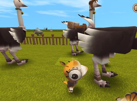 迷你世界怎么上鸵鸟[图1]